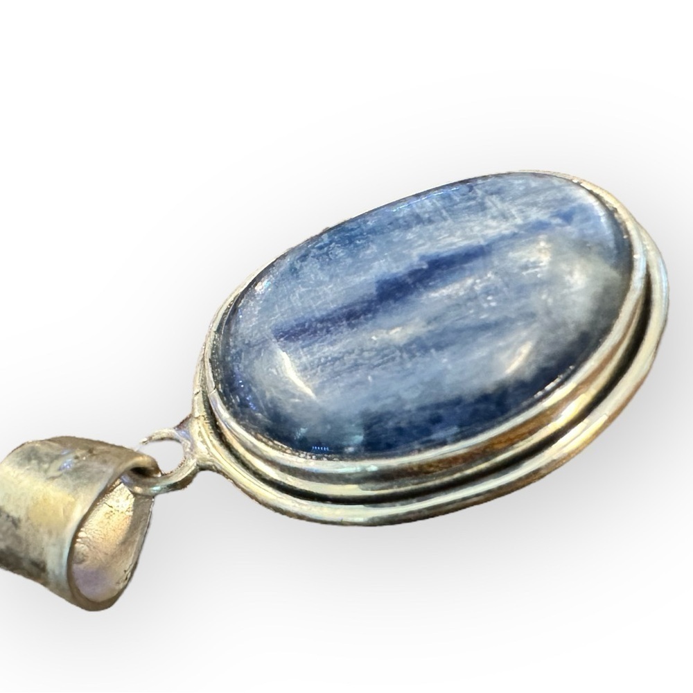 NEW | 13g Kyanite Sterling Silver Pendant - Picture 2 of 6